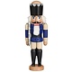 Seiffener Volkskunst eG 11311/2 Nutcracker -  King (Soft Blue)