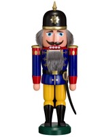 Seiffener Volkskunst eG 11205/2 Nutcracker -  Soldier (Blue) 15 inch