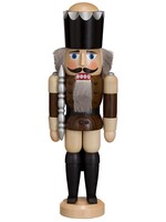 Seiffener Volkskunst eG 11311/6 Nutcracker - King (Brown Soft Colored)  11 inches