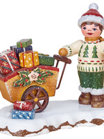 Hubrig 110h0043 Winter Children - Child with Gifts