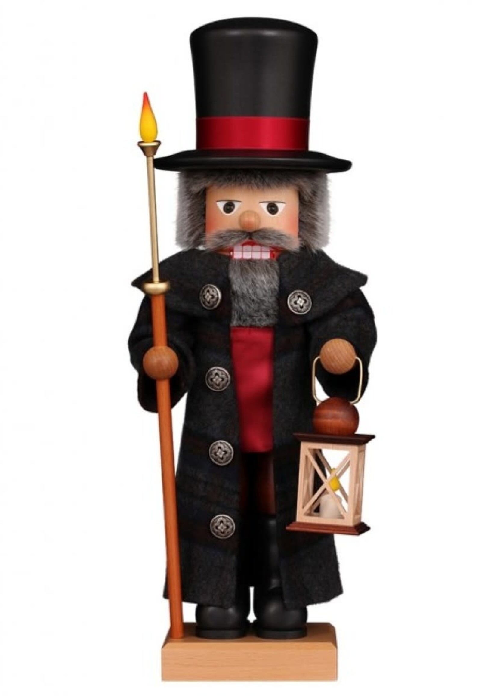 Christian Ulbricht 0 838 Nutcracker - Old London Lamplighter 21 inches