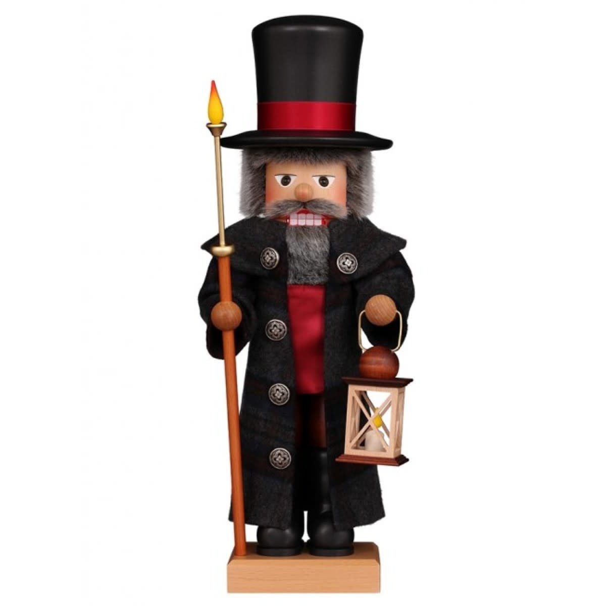 Christian Ulbricht 0 838 Nutcracker - Old London Lamplighter 21 inches
