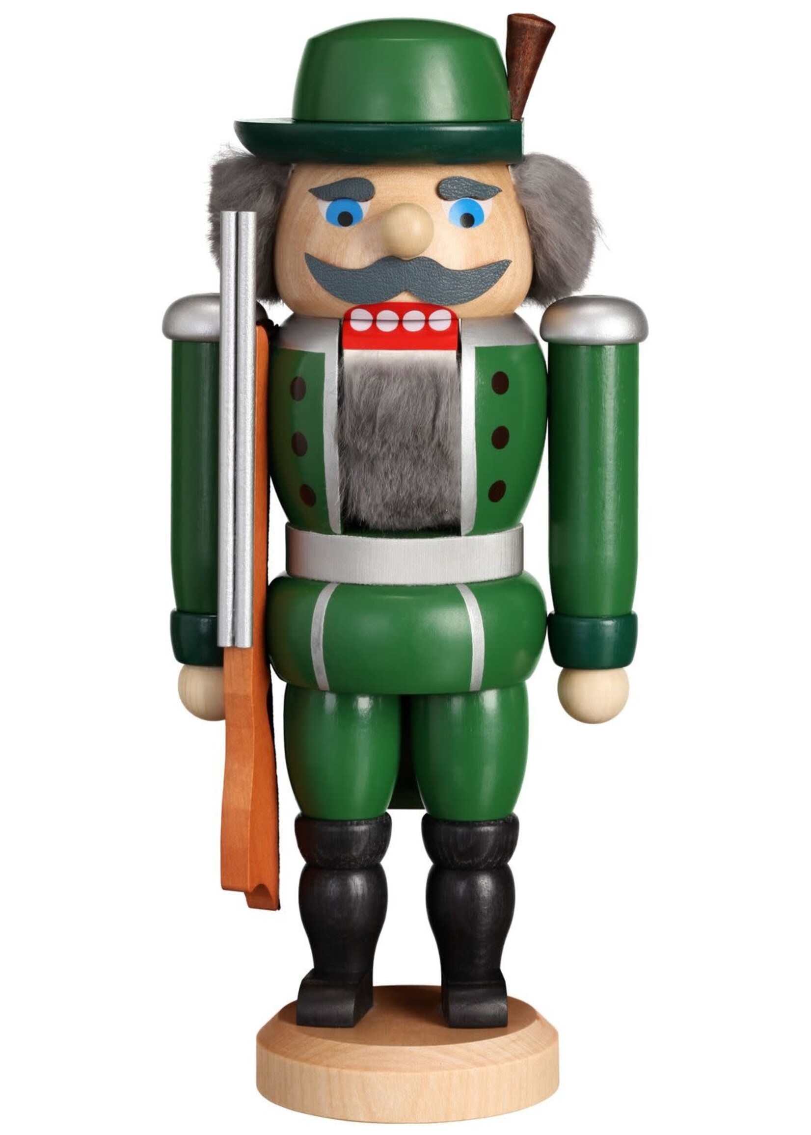 Seiffener Volkskunst eG 11958  Nutcracker-Forester 9 1/2 inches