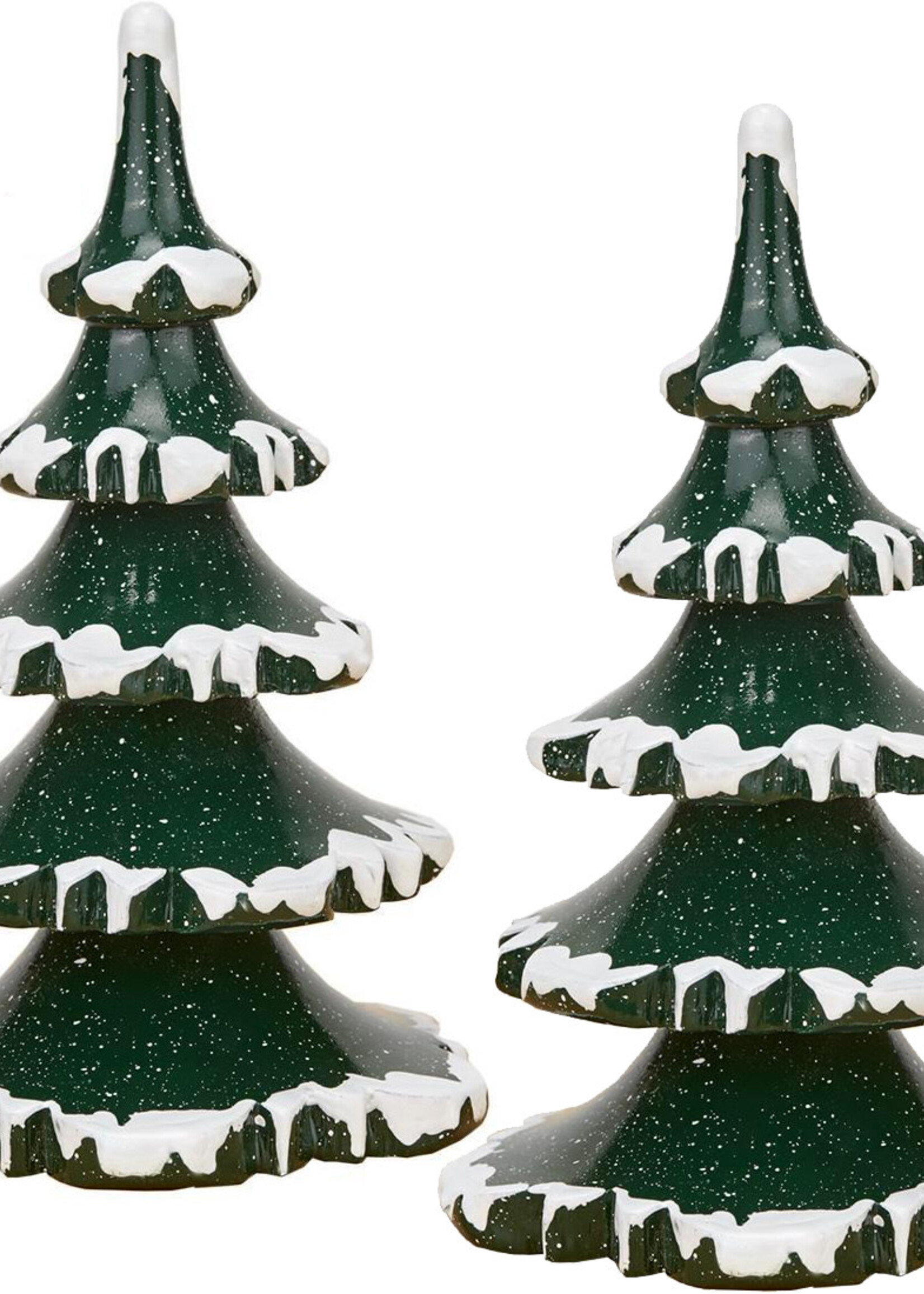 Hubrig 110h1026 Winter Children - Winter Tree - Sold as a Set  4.3 inches