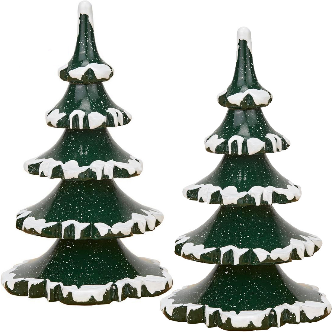 Hubrig 110h1026 Winter Children - Winter Tree - Sold as a Set  4.3 inches