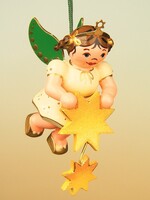 Hubrig 120h1002 Angel Stars Taler Ornament