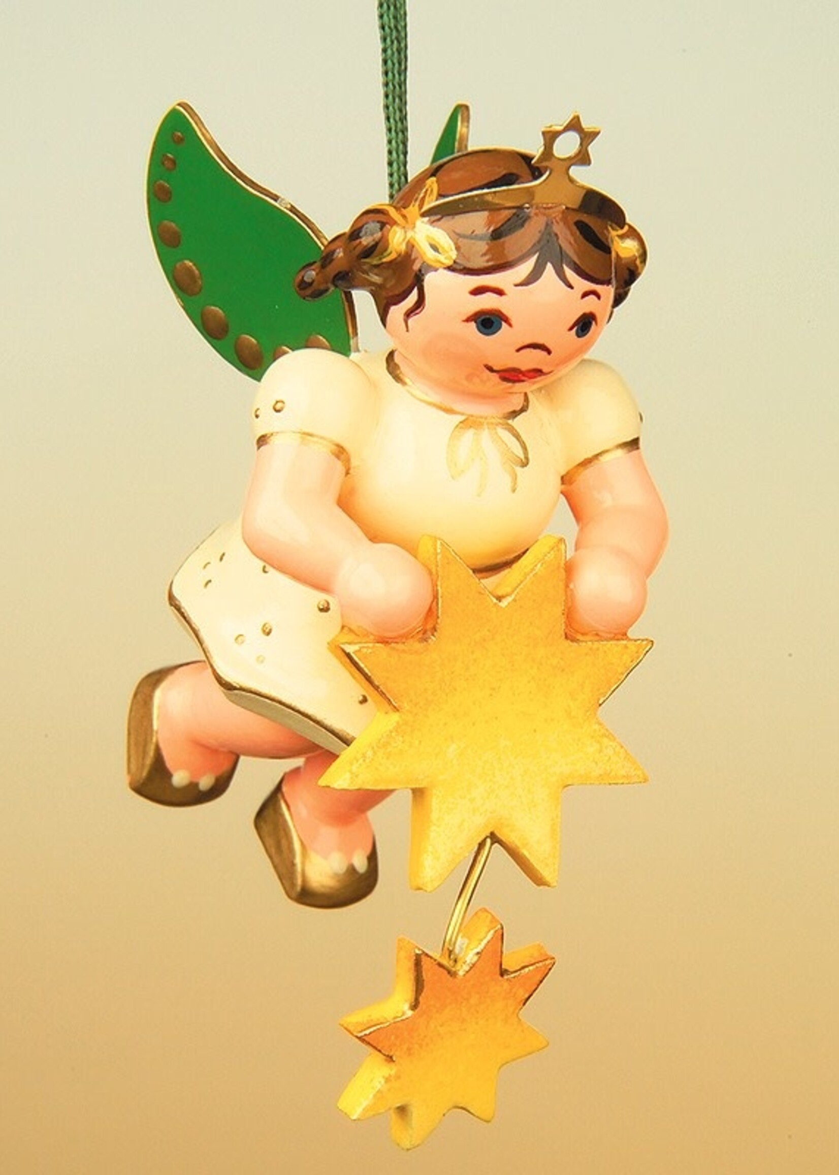 Hubrig 120h1002 Angel Stars Taler Ornament