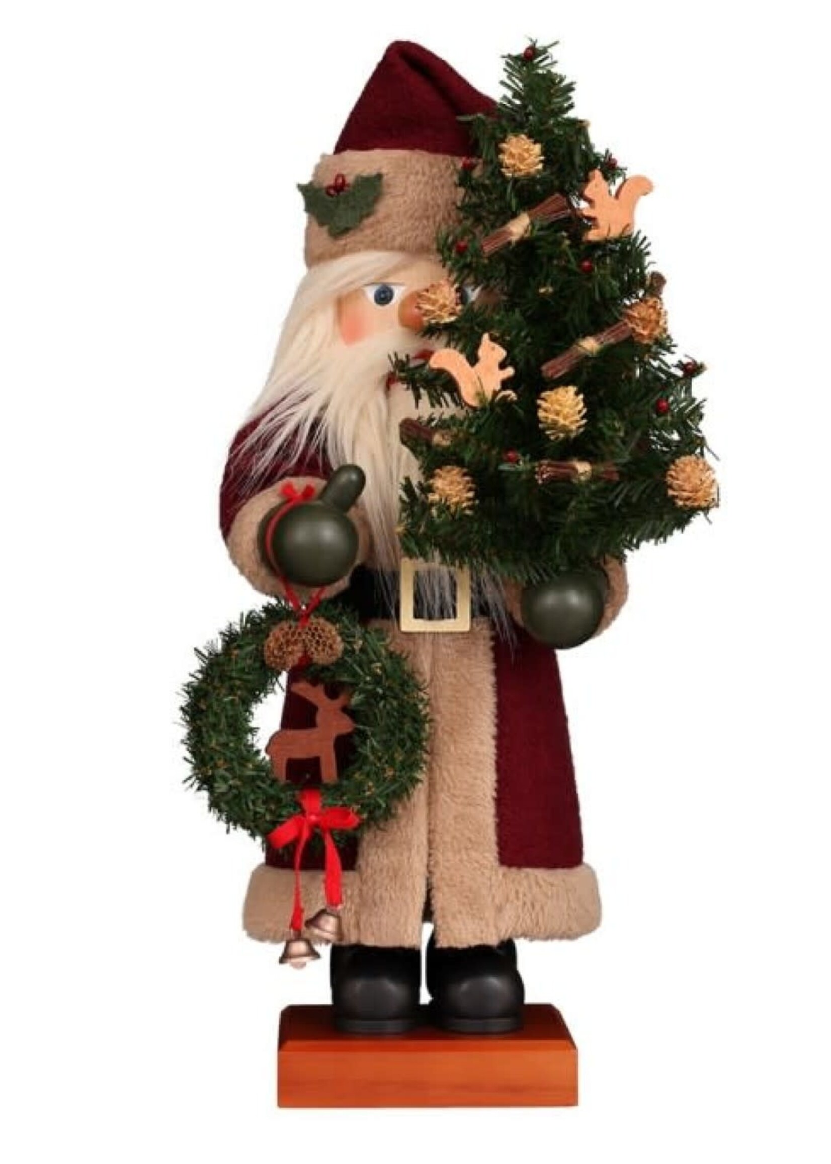 Christian Ulbricht 0 863 Ulbricht Nutcracker-  Woodsy Santa 19 inches