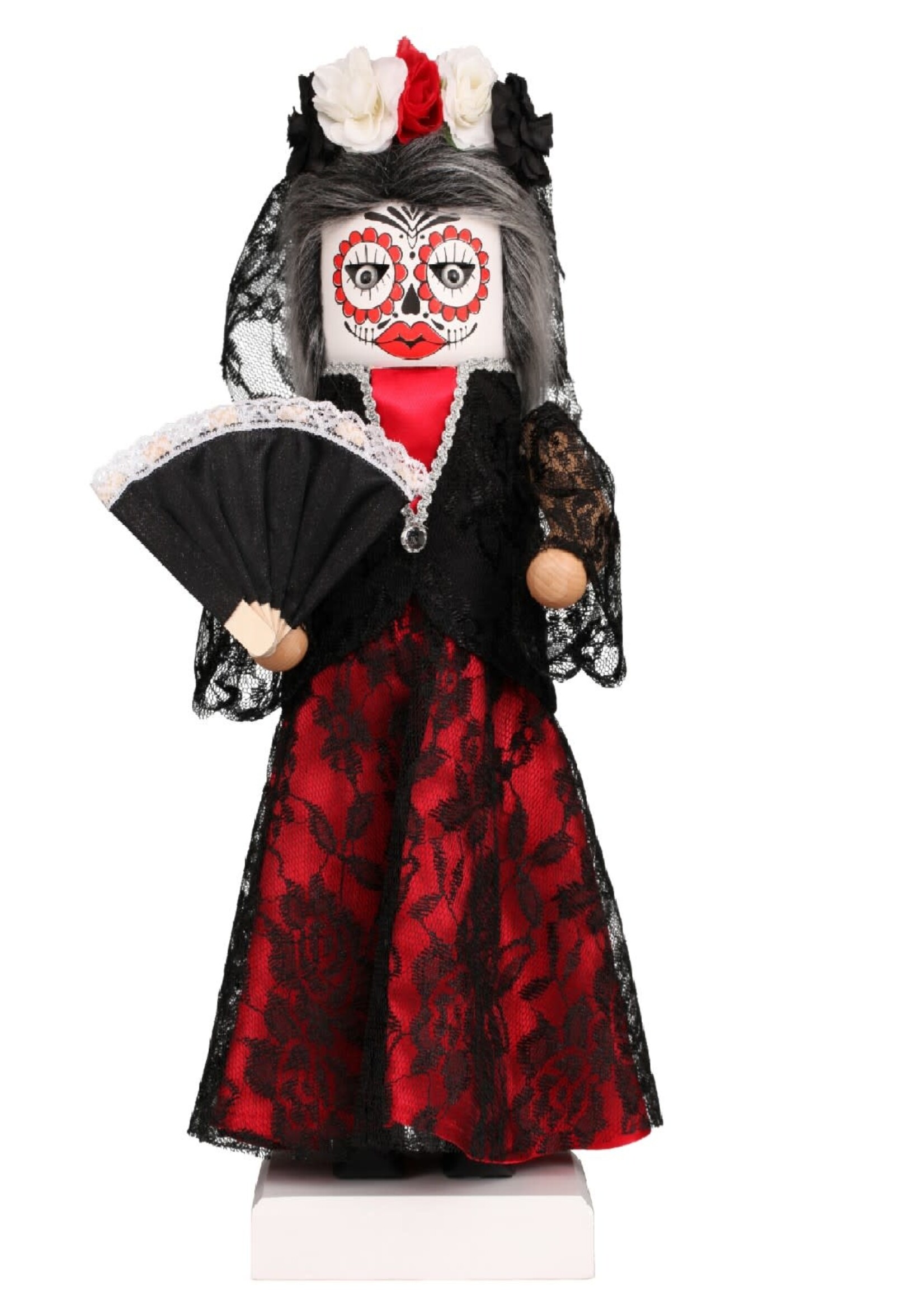 Christian Ulbricht 0 865 Ulbricht Nutcracker- La Catrina 18 inches
