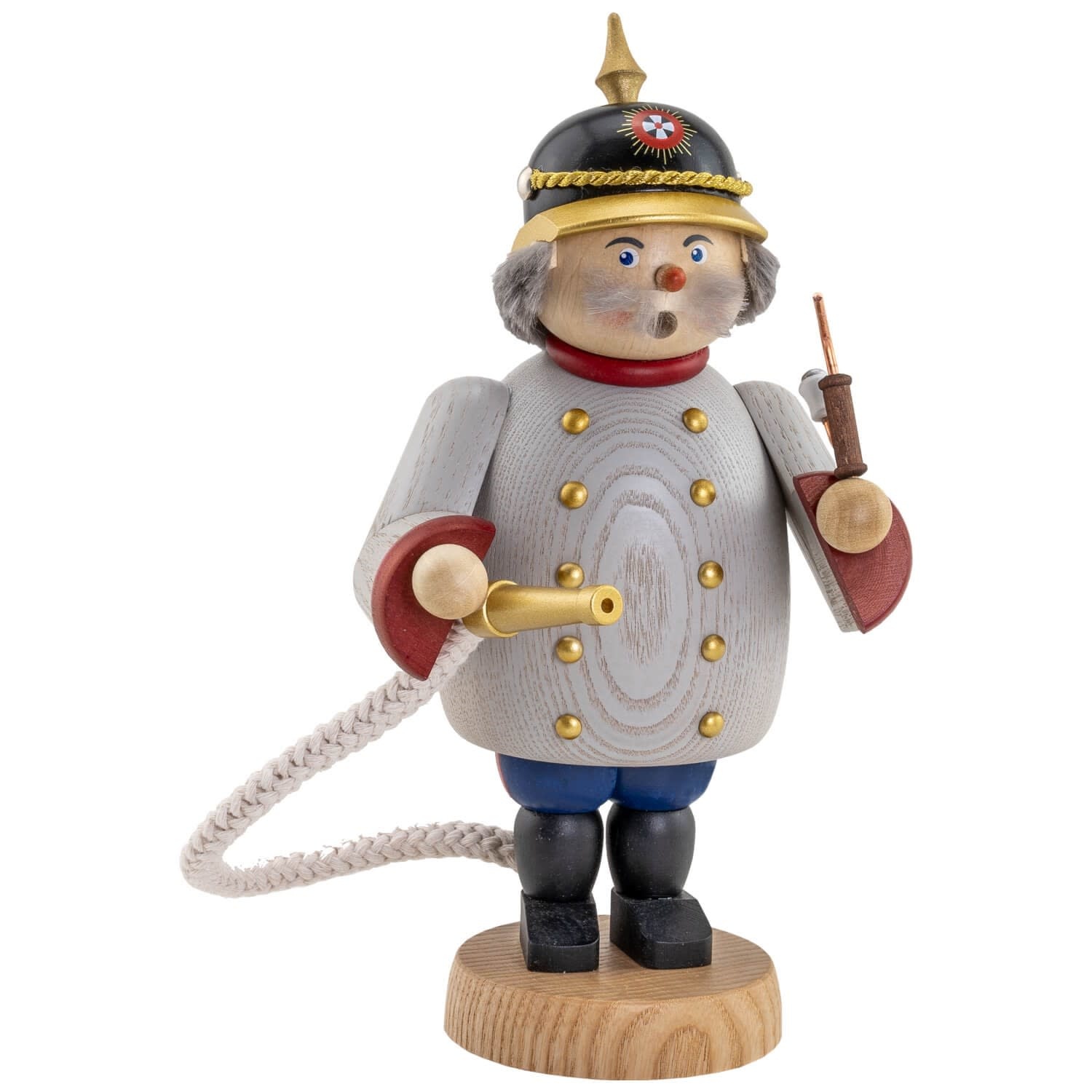 Seiffener Volkskunst eG 12675 Smoker- Firefighter 8 inches