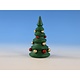 Ulrich 0831 Tree with Red & Gold Decorations  8cm