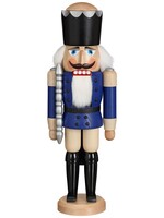 Seiffener Volkskunst eG 11211/2 Nutcracker King Blue - 15 inches
