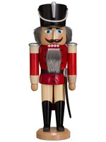 Seiffener Volkskunst eG 11212/1 Nutcracker  Hussar red  14.6 inches