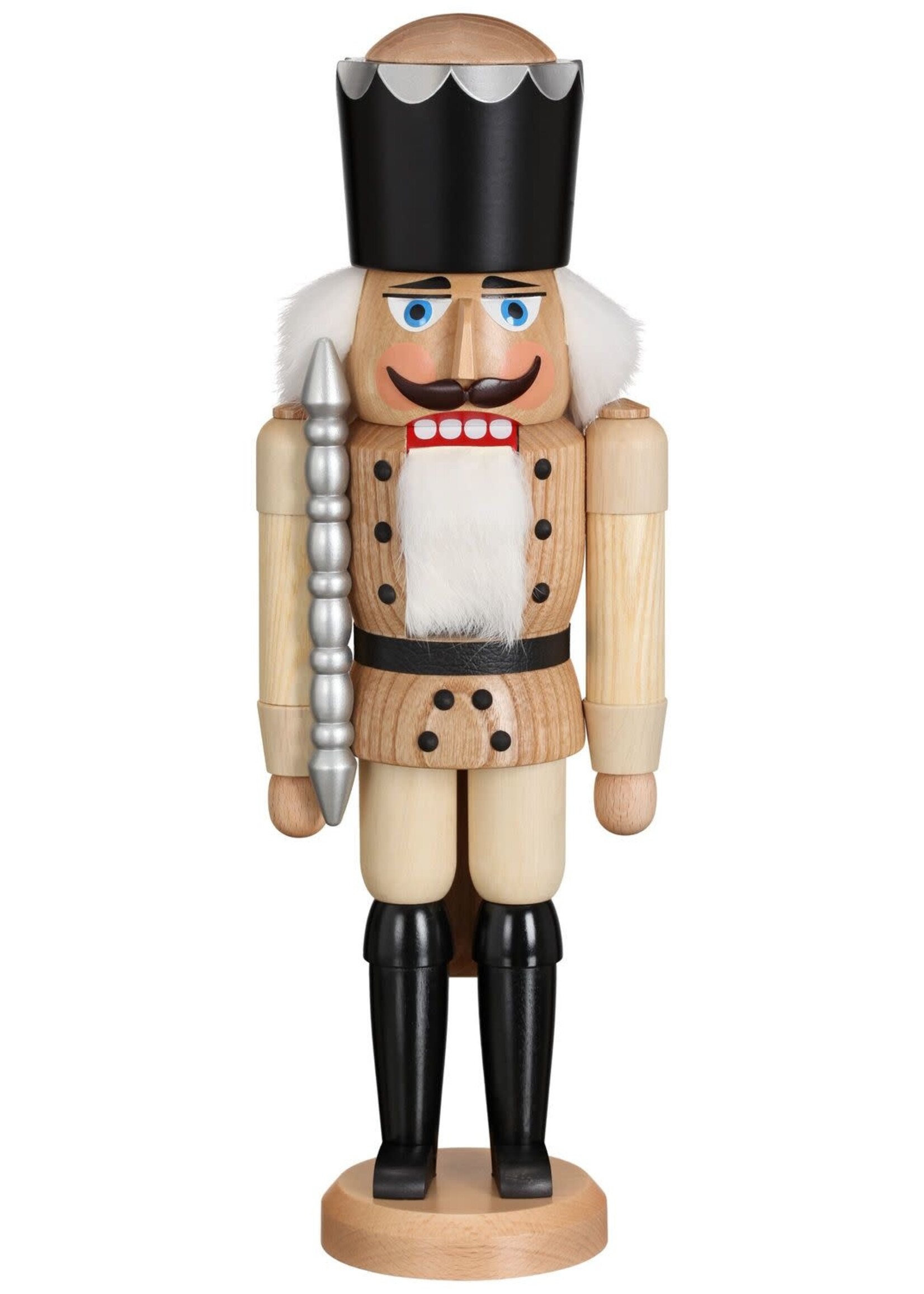 Seiffener Volkskunst eG 11201/8 Natural King Nutcracker - 15 inches