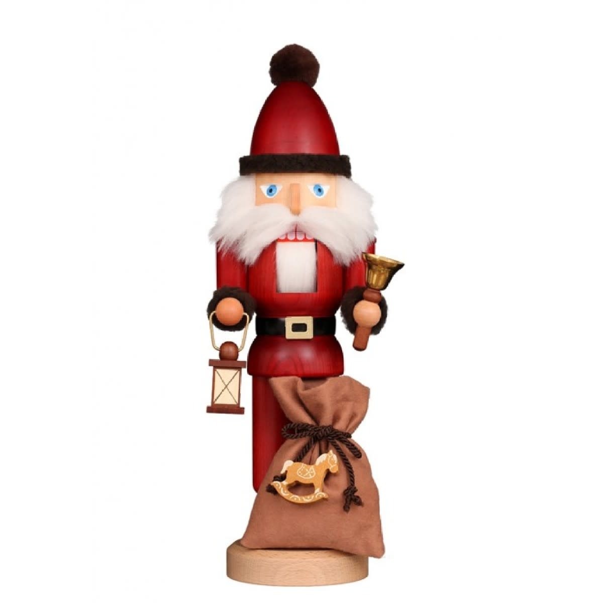 Christian Ulbricht 32-579 Ulbricht Nutcracker Santa With Bell 16.5 inches