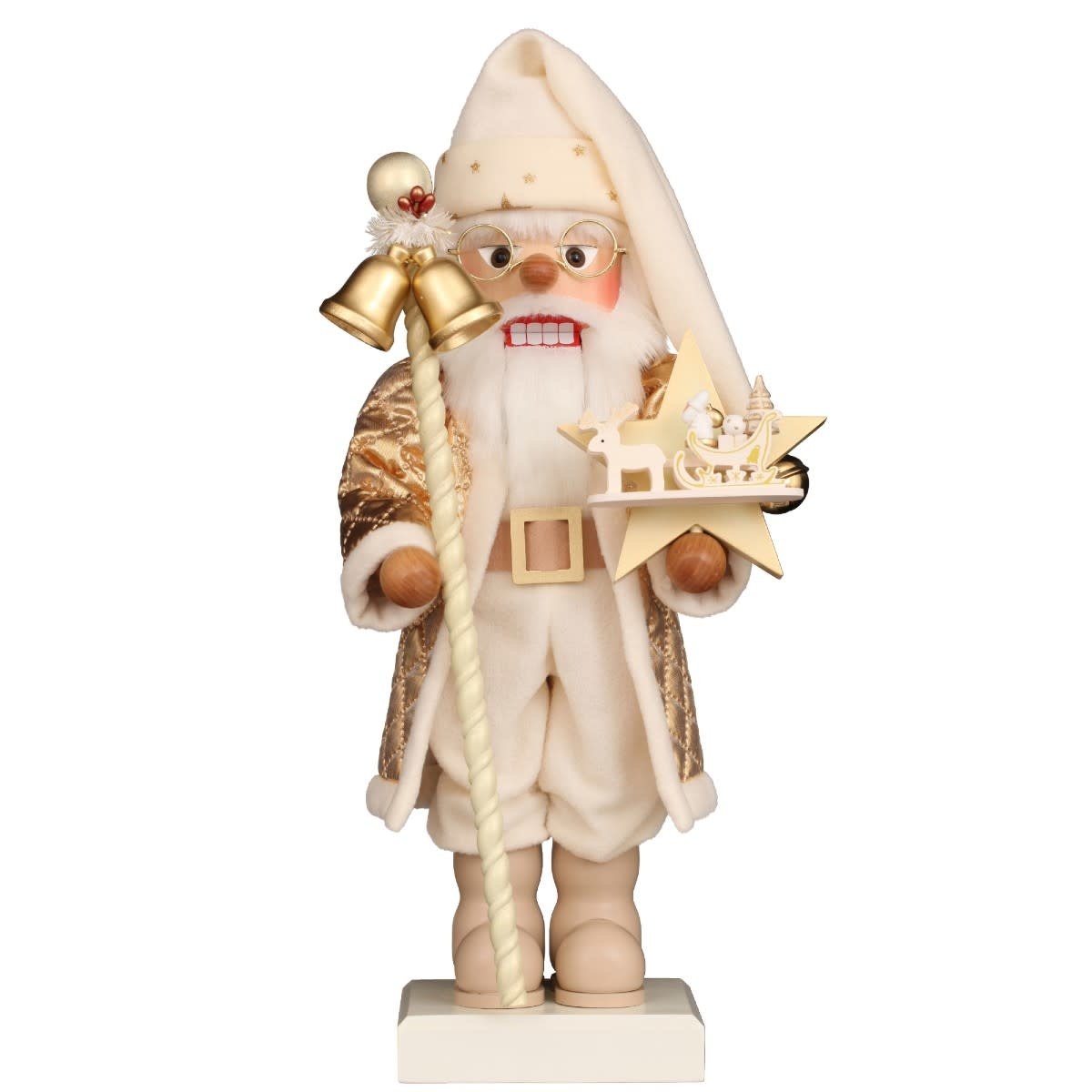 Christian Ulbricht 0-864 Ulbricht Premium Nutcracker Golden Dreams Santa 19 inches