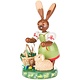 224-501 Easter Figure - Rabbit with Lamb 4 inches