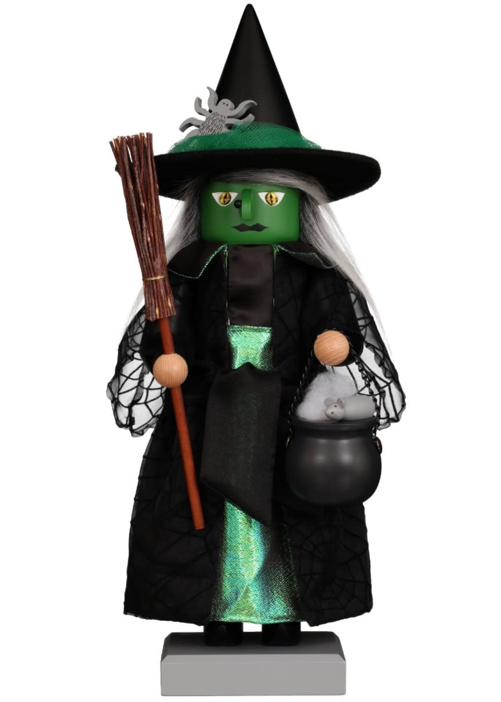 Christian Ulbricht 0 856 Ulbricht  Premium Nutcracker Witch  20.5 inches