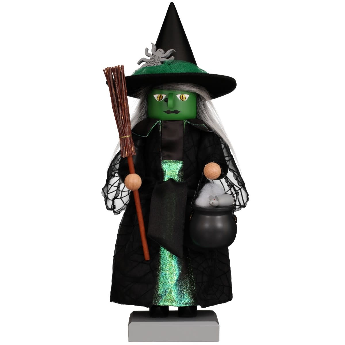 Christian Ulbricht 0 856 Ulbricht  Premium Nutcracker Witch  20.5 inches