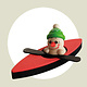 Karsten Braune 696 Cool Man Kayak Figurine