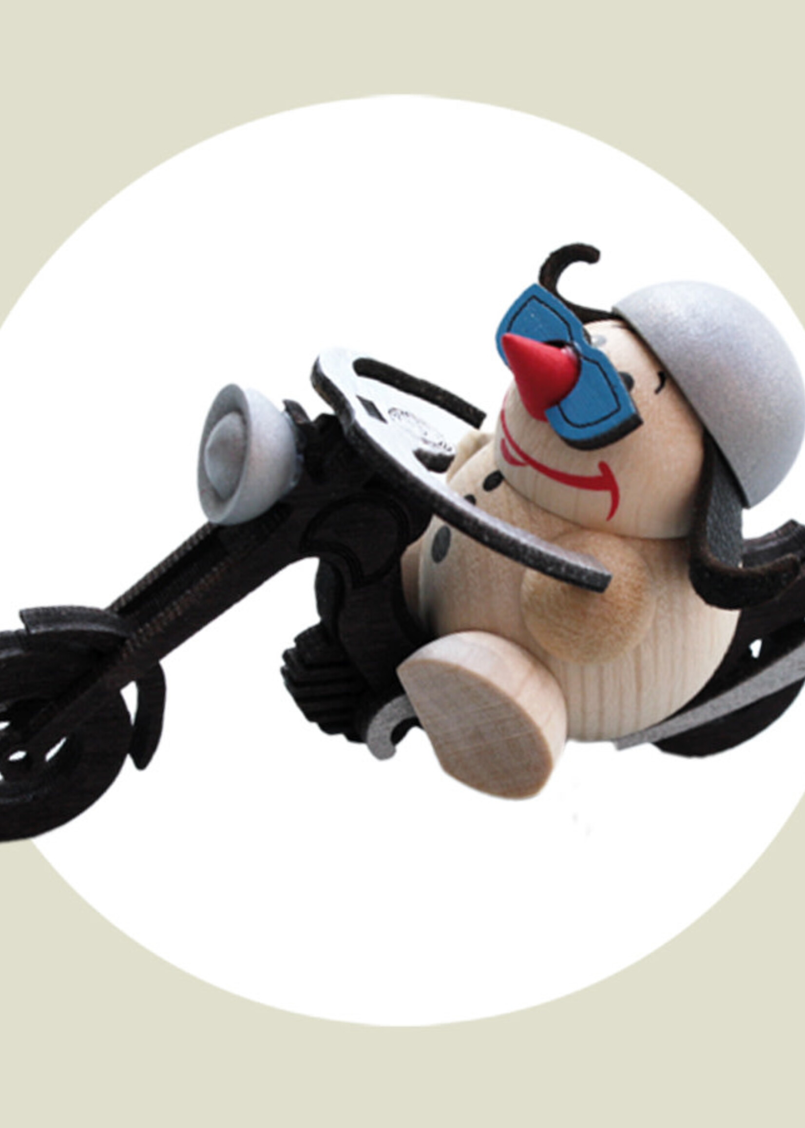 Karsten Braune 611 Cool Man -  Chopper Motorcycle Figurine