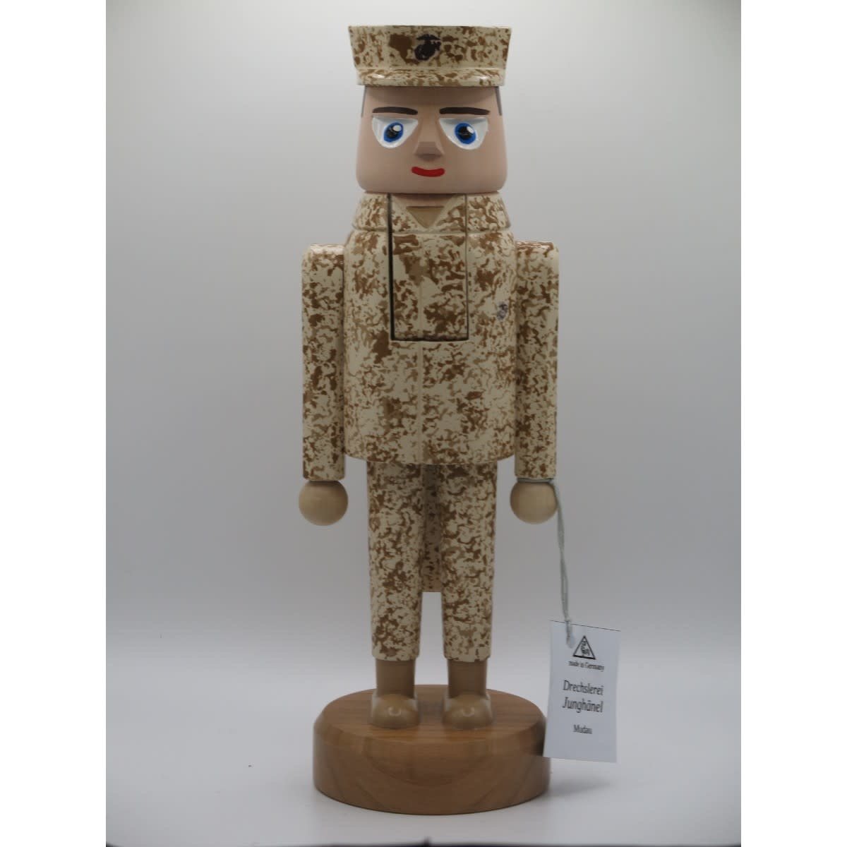 Junghanel USMC19  Marine Nutcracker - Approx 12 inches high