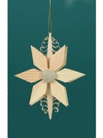 Rudolph 339 Chipping Wood Ornament Single