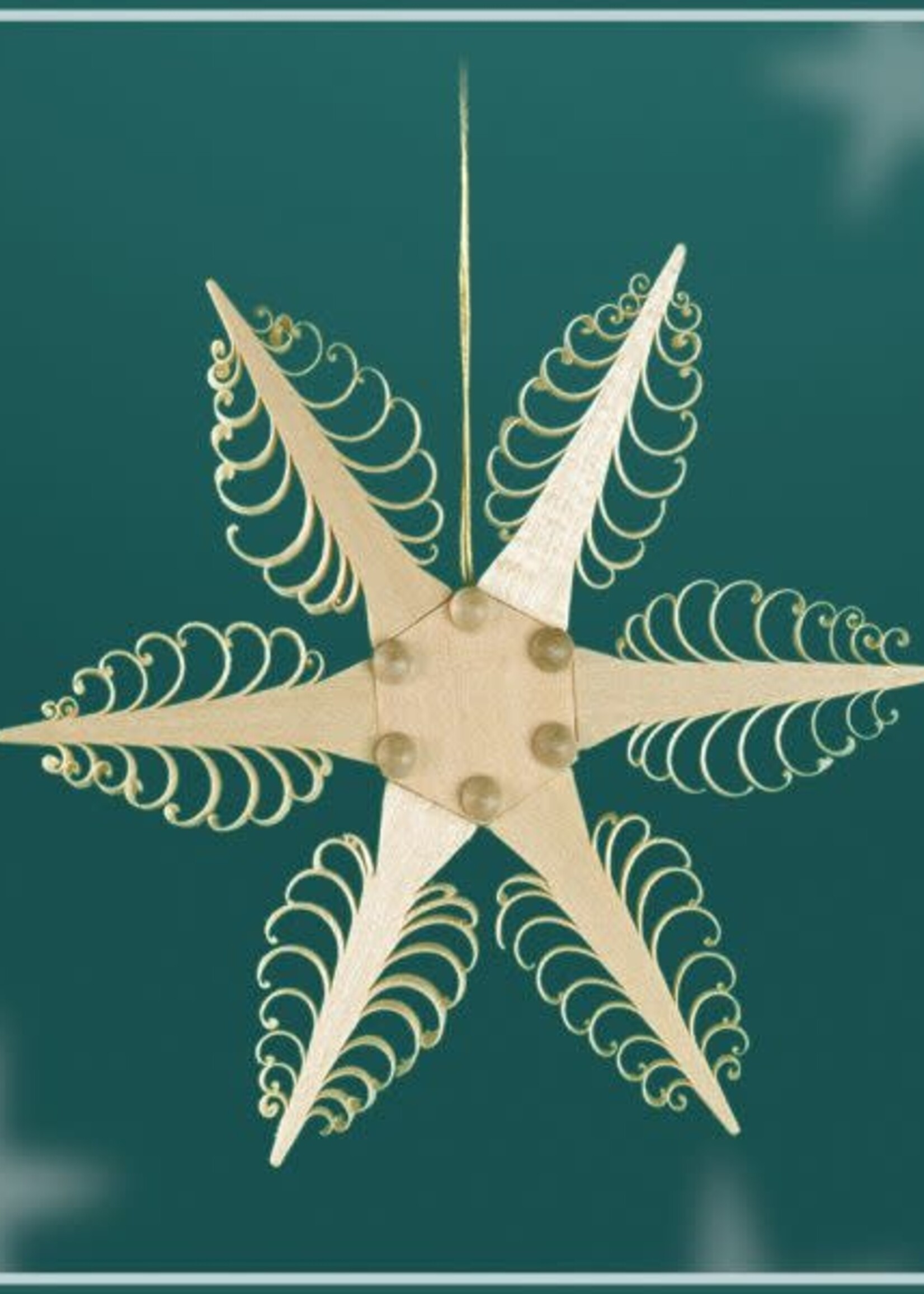 Rudolph 309 Chipping Wood Ornament