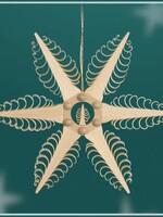 Rudolph 324 Chipping Wood Ornament