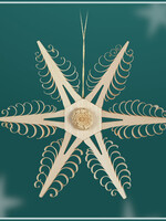 Rudolph 342 Chipping Wood Ornament