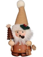 Christian Ulbricht 1-650 Ulbricht Smoker - Santa with Tree (Natural) 5.5 inches