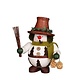 Christian Ulbricht 1-488 Ulbricht Smoker - Woodsy Snowman  7 inches