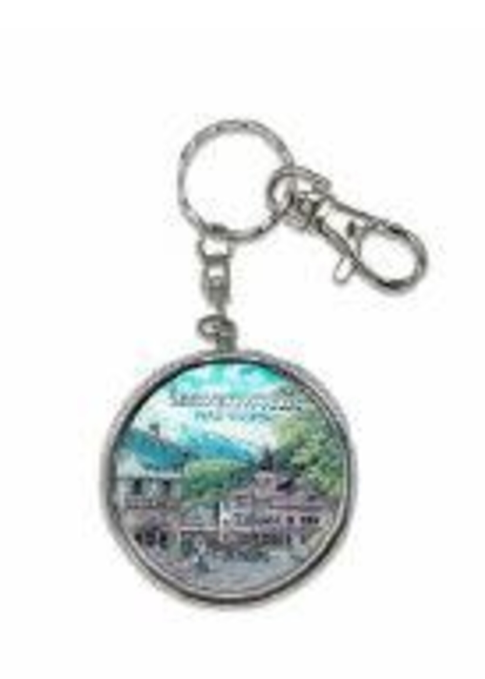 K483 Keychain Pillbox - Leavenworth