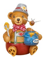 Hubrig 500h1007 Hubrig Teddy Honey Bear  2.8 inches