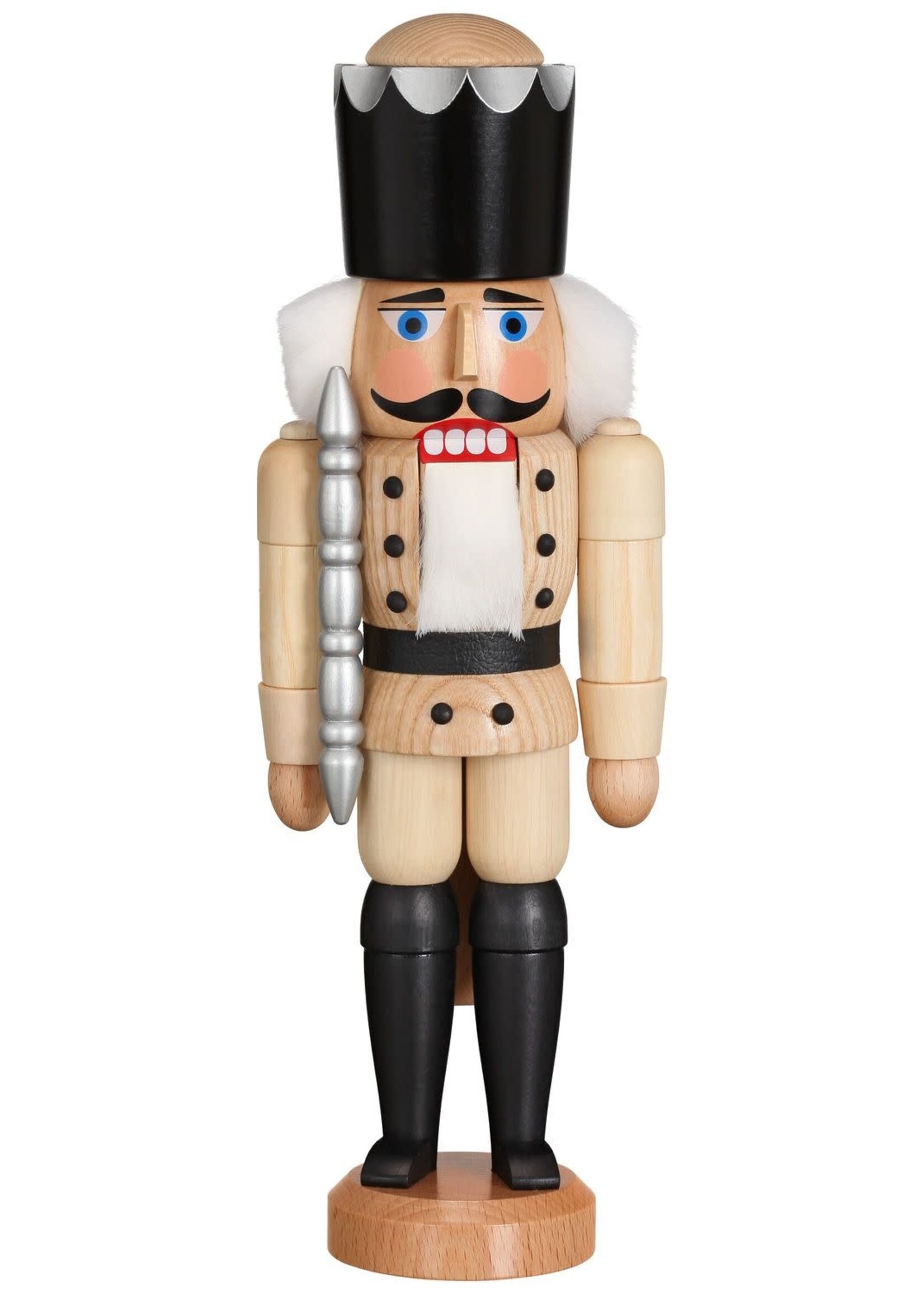 Seiffener Volkskunst eG 11301/8 Nutcracker Natural King  11 inches
