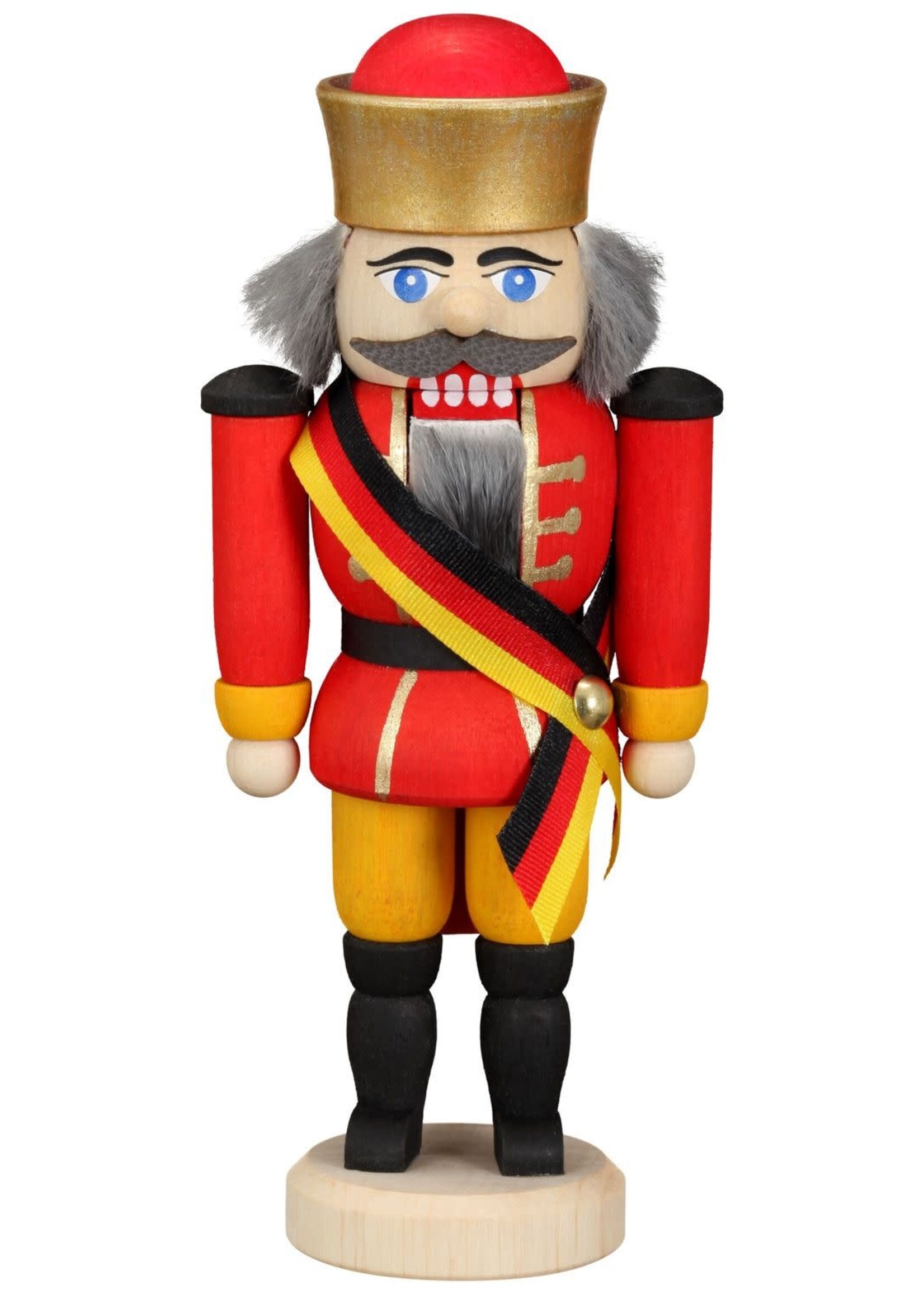 Seiffener Volkskunst eG 11413 Nutcracker Red  5 inches