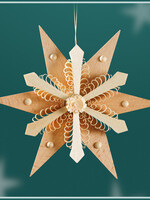 Rudolph 341 Chipping Wood Ornament