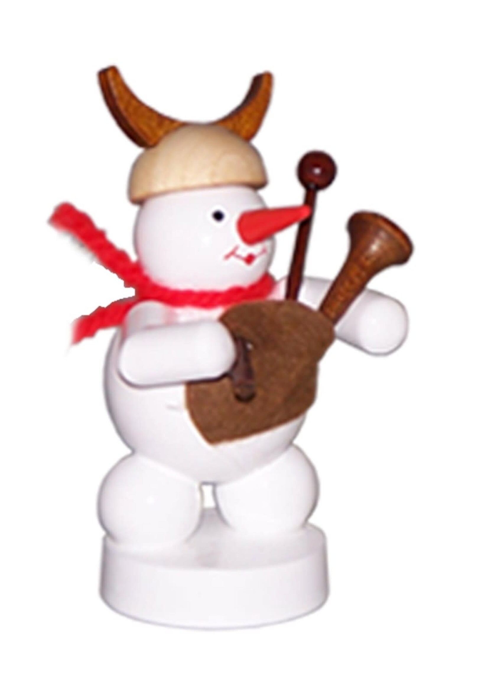 Zenker 198/97-8/1 Snowman Band Single Viking with Bagpipes  3 inches