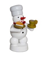 Zenker 001-200-04-2 Snowman Baker With Coffee and Cake  3 inches