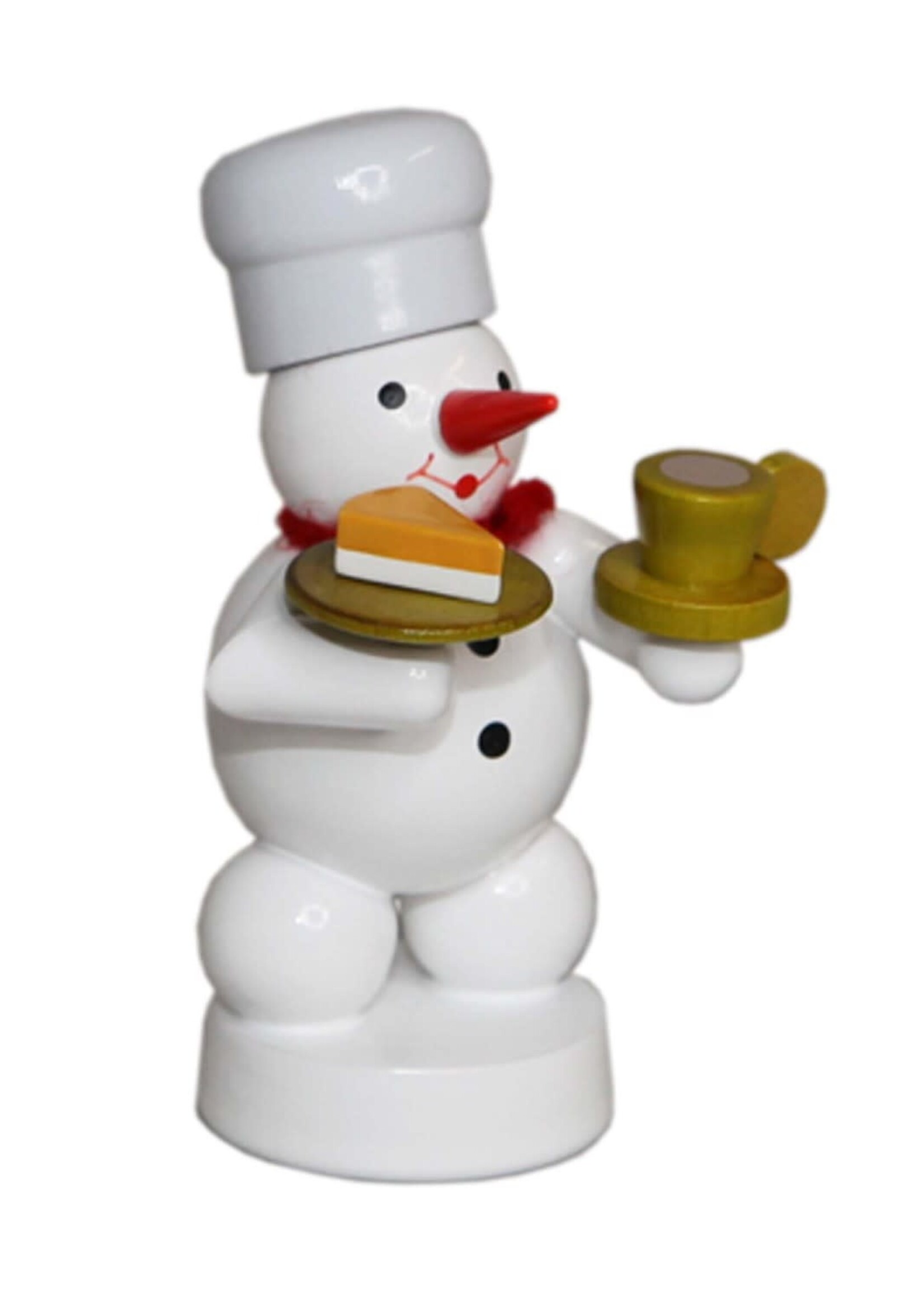 Zenker 001-200-04-2 Snowman Baker With Coffee and Cake  3 inches