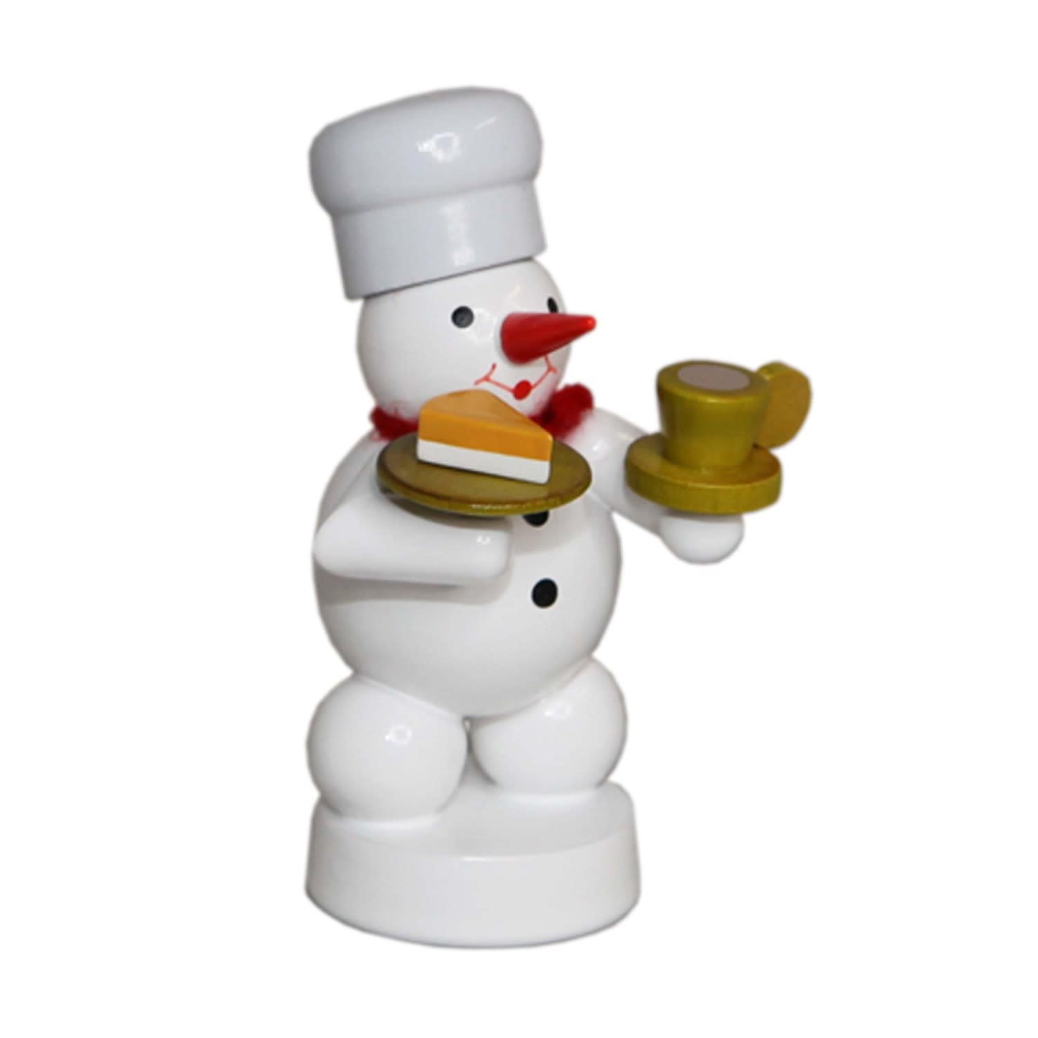 Zenker 001-200-04-2 Snowman Baker With Coffee and Cake  3 inches