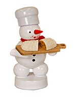 Zenker 001-200-07-1 Snowman Baker With Stollen Bread  3 inches