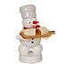 Zenker 001-200-07-1 Snowman Baker With Stollen Bread  3 inches