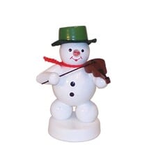 198/97-3/4 Snowman Band with Violin 3 inches - Nutcracker Lady 