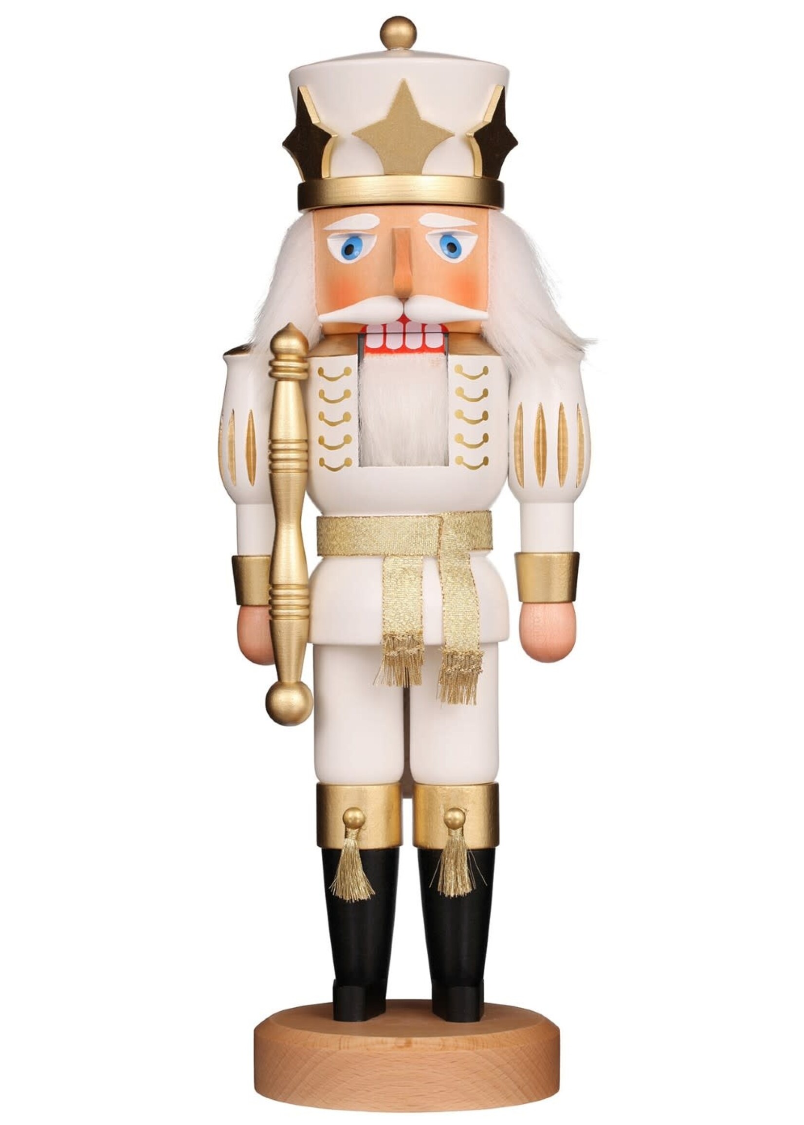 Christian Ulbricht 32-562 Ulbricht Nutcracker White Prince  15 inches
