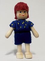 Anne Krebs 122 Miniature Doll - Boy with Glasses 7.5cm