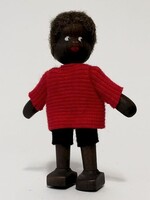 Anne Krebs 134  Miniature Doll -  Bob from Africa 7.5cm