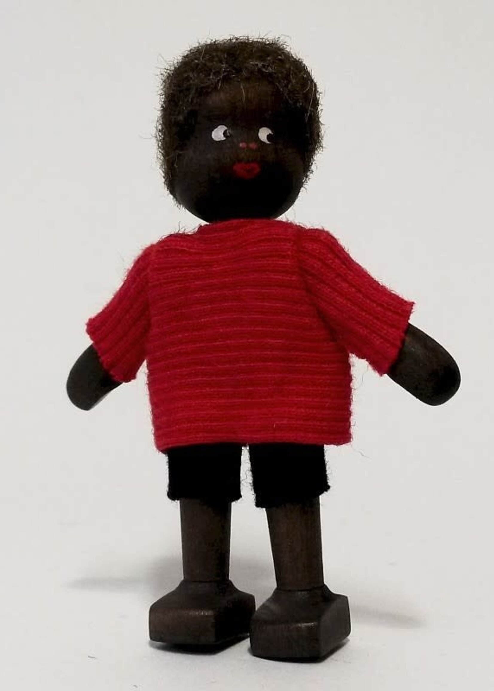 Anne Krebs 134  Miniature Doll -  Bob from Africa 7.5cm