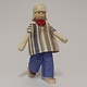 Anne Krebs 298 Miniature Doll Grandma, Blouse, Pants  12.5cm