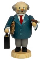 Seiffener Volkskunst eG 12678 Smoker Banker  7.1 inches